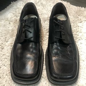 ALDO Men's Black Leather Dress Shoes